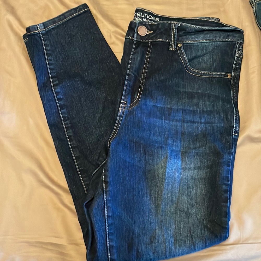 Maurice’s size 14 skinny jeans